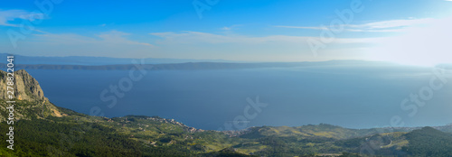 Fototapeta Naklejka Na Ścianę i Meble -  Biokovo national park landscape panorama view, Croatia