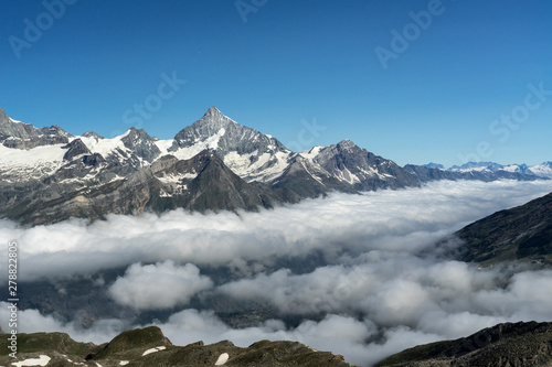 morning clouds over the Val...