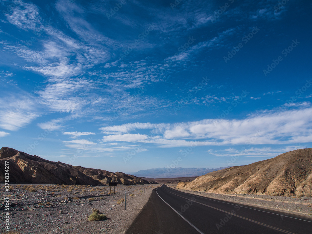 Death Valley National Park and Zabriskie point
