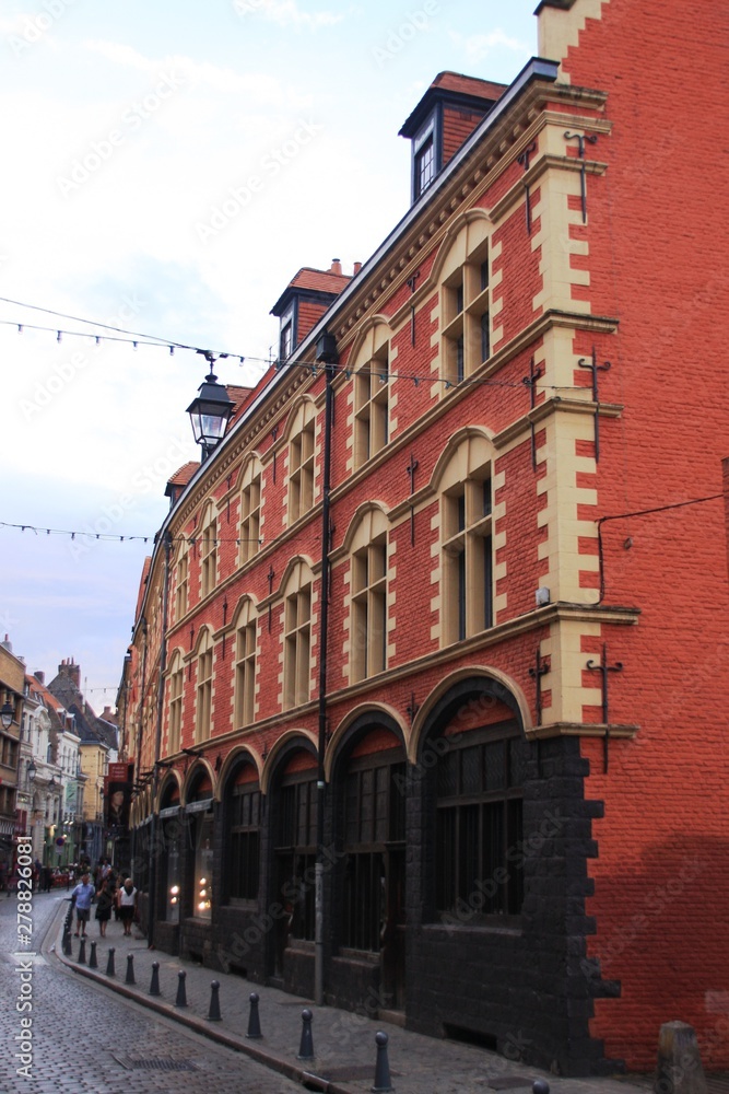 une façade dans le vieux Lille