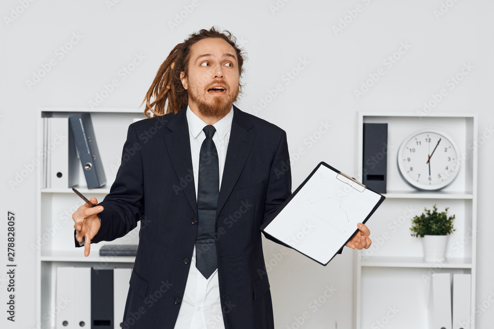 businessman with laptop