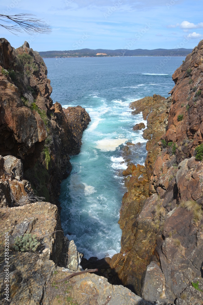 rocks in the sea australia
