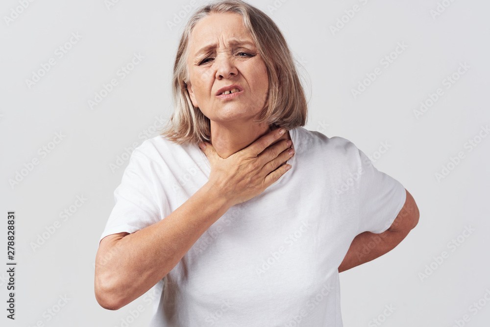 Fototapeta premium portrait of senior woman