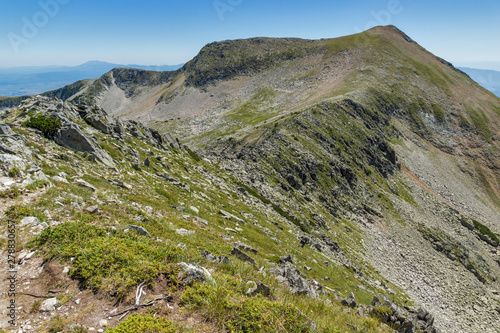 View from Dzhano peak, Pirin Mountain, Bulgaria