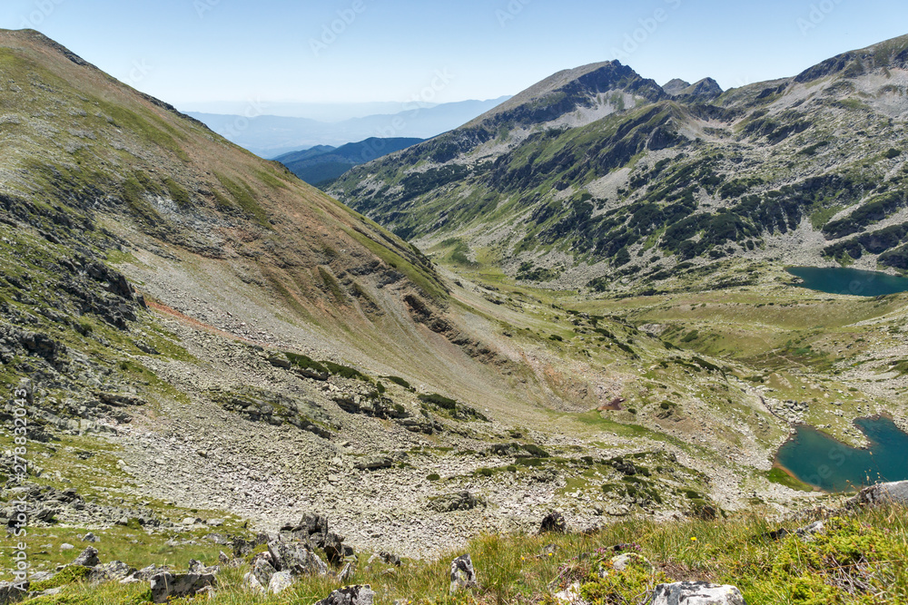 Fototapeta premium View from Dzhano peak, Pirin Mountain, Bulgaria