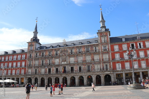 Place royale à Madrid, Espagne 