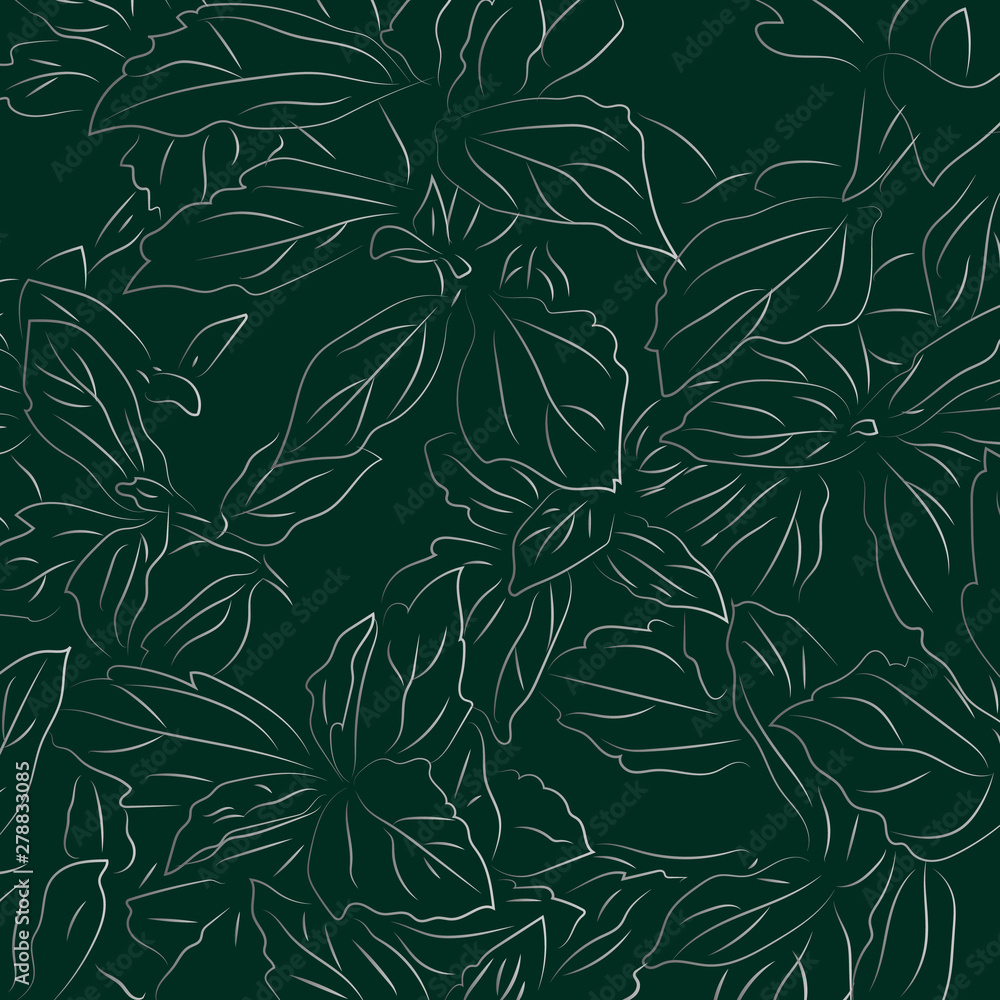 Summer spring floral seamless pattern, flat design for use as background, wrapping paper or wallpaper Summer spring floral seamless pattern, flat design for use as background, wrapping paper or wallpaper
