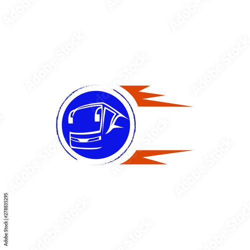 Free Download  Transportation and bus service company logo - GFXLoad