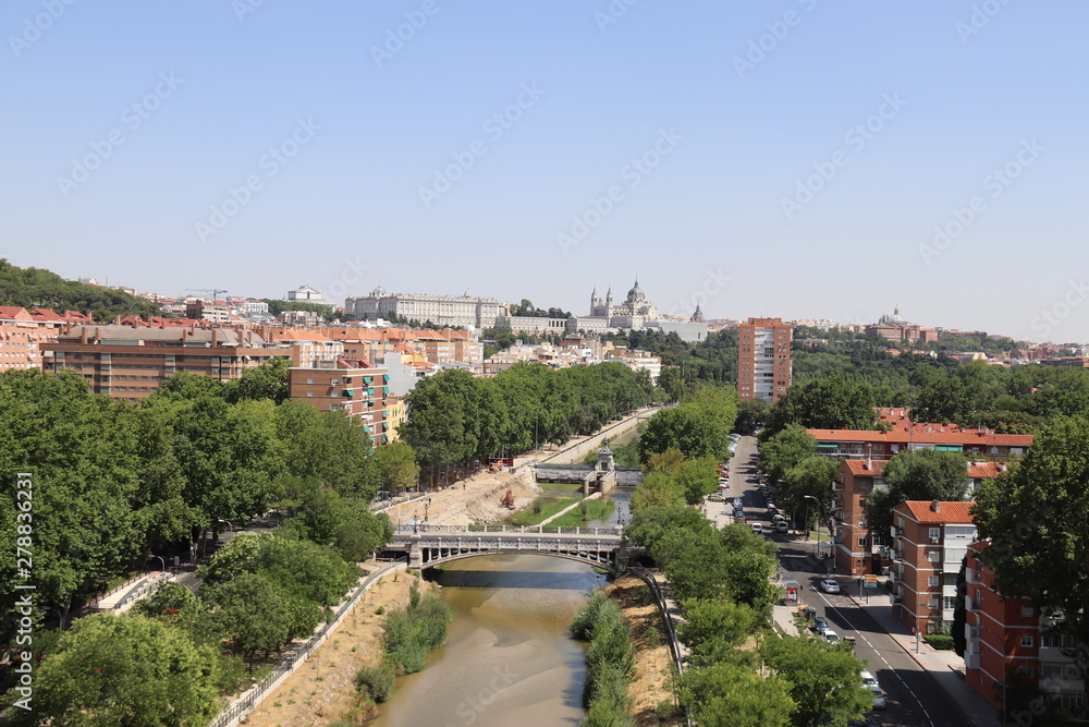 Canal à Madrid, Espagne