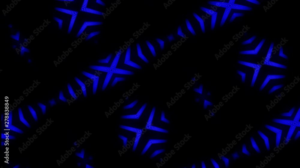 1980s style triangular background with fluorescent LED lighting 1980s style triangular background with fluorescent LED lighting