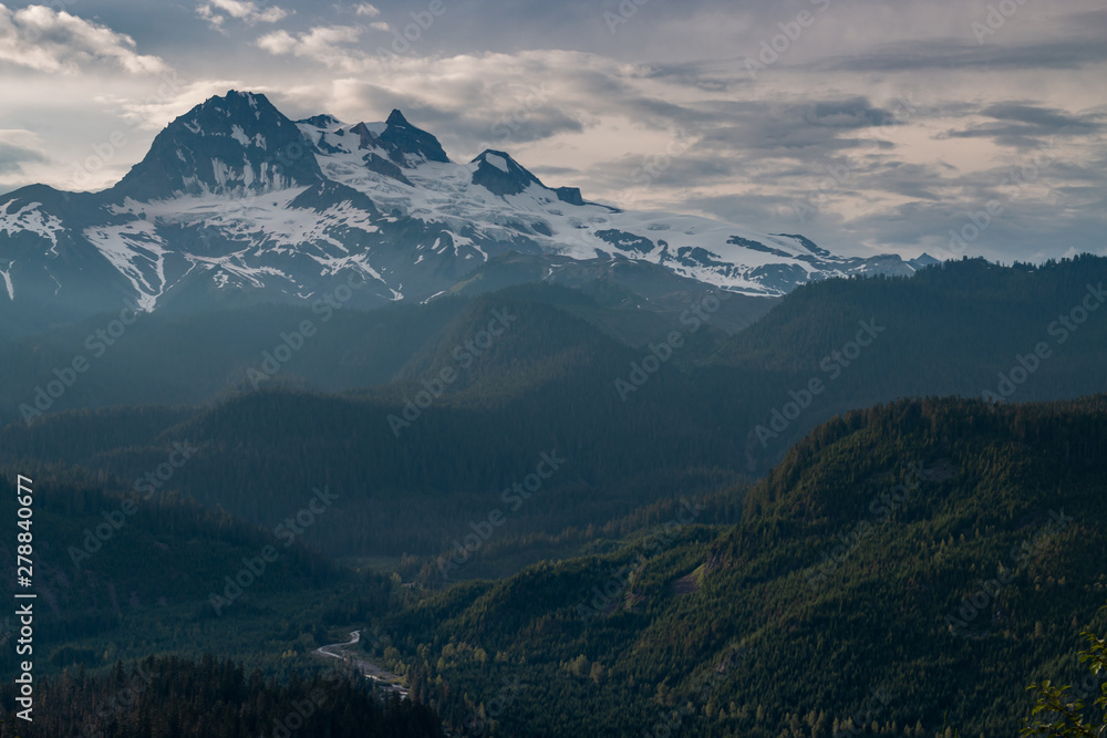 panoramic view of the mountains panoramic view of the mountains