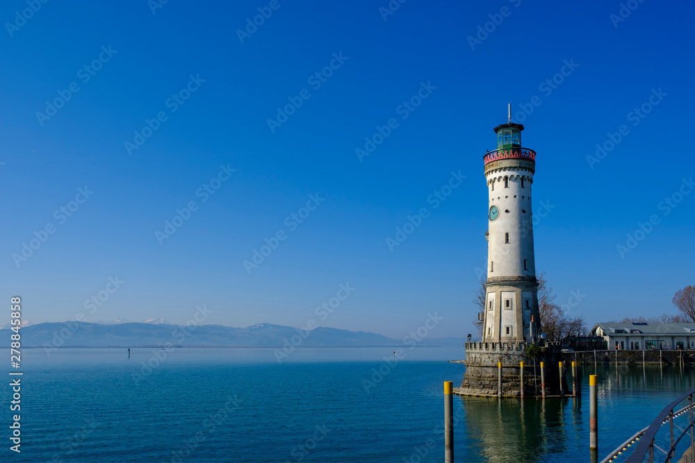 Lighthouse at Lake Constance, Lindau, Bavaria, Germany Lighthouse at Lake Constance, Lindau, Bavaria, Germany