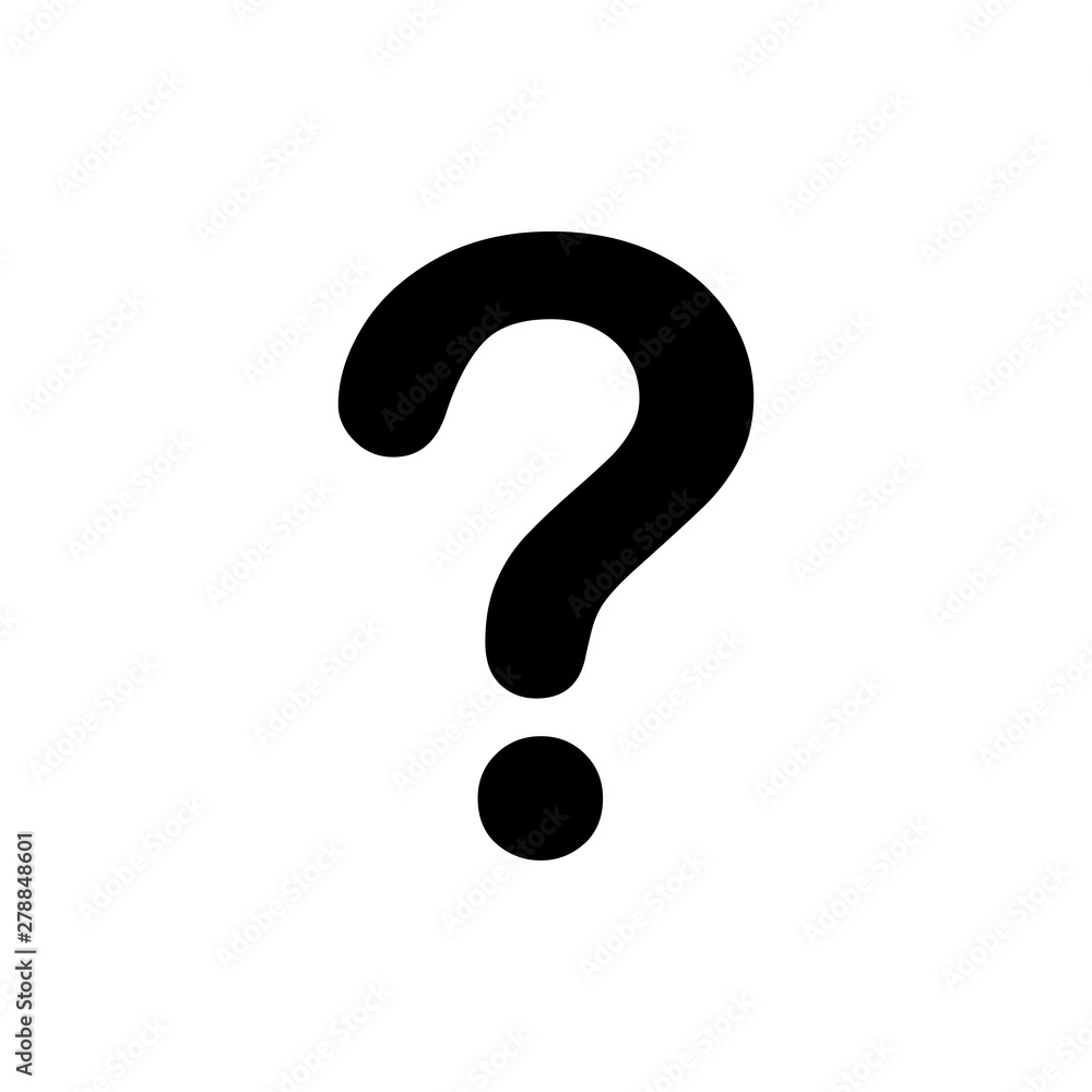 Question Mark icon vector symbol illustration Question Mark icon vector symbol illustration