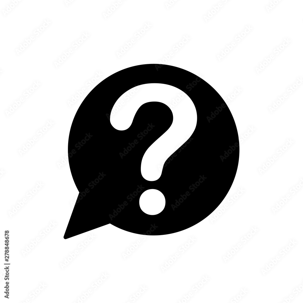Question Mark icon vector symbol illustration Question Mark icon vector symbol illustration