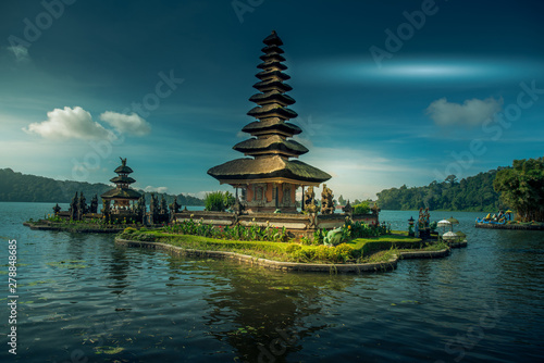 Pura Ulun Danu Beratan  or Pura Bratan  is a major Shaivite water temple in Bali Indonesia