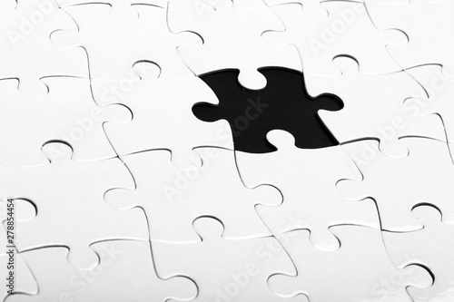 Puzzle with Missing Piece