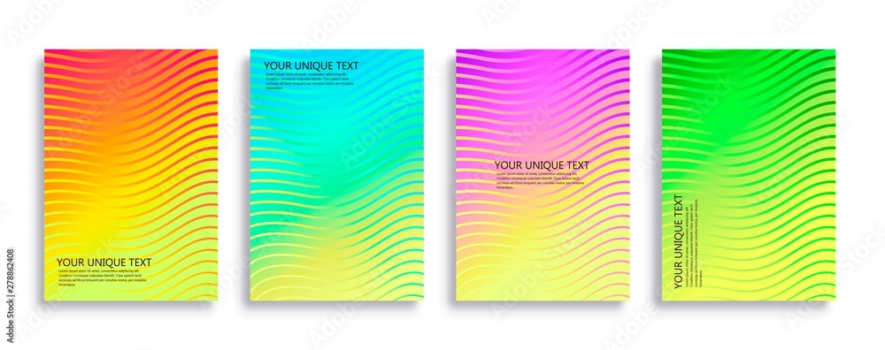 modern template for web. simple gradient. color background
