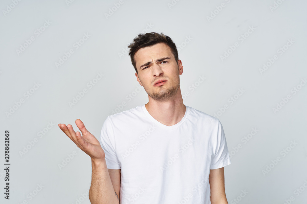 young man pointing at you young man pointing at you