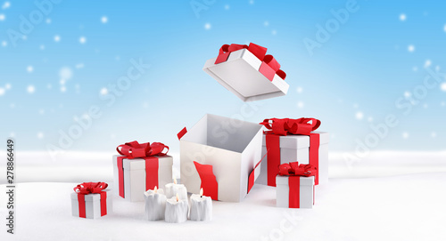 christmas presents snow 3d-...