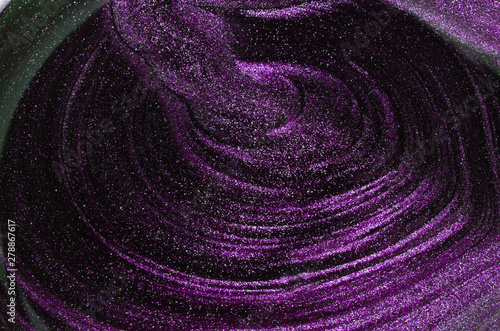 Texture of nail polish of fashionable color. The concept of fashion and beauty industry. Close-up. - Image