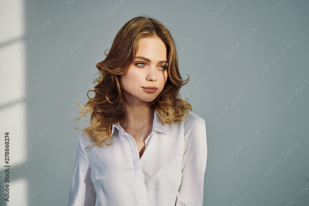 portrait of young woman portrait of young woman