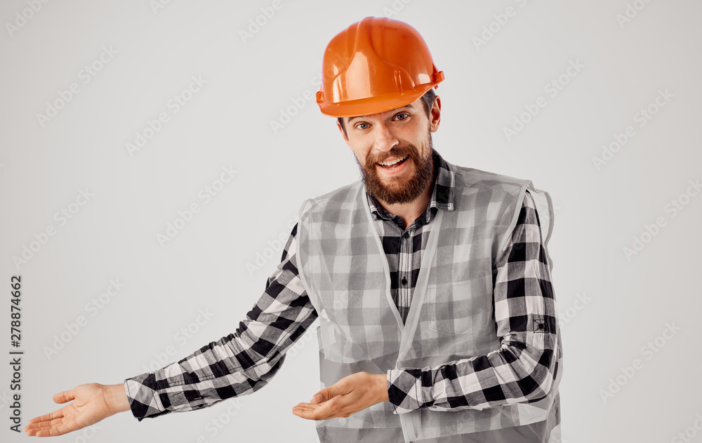 construction worker with helmet construction worker with helmet