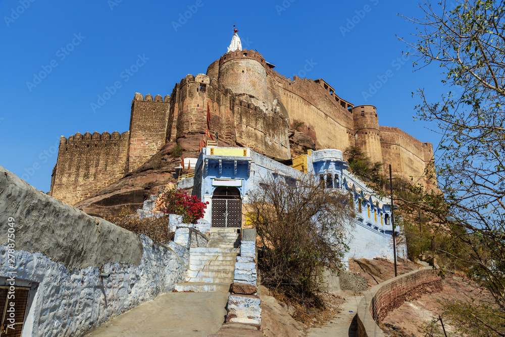 Mehrangarh Fort in Jodhpur. India