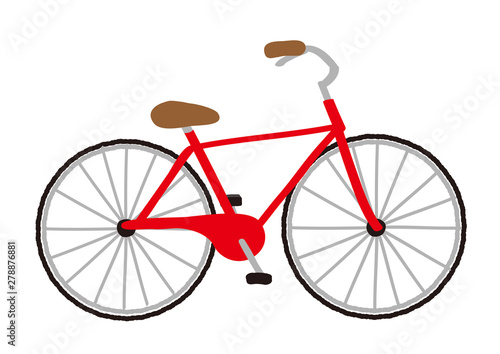 自転車　イラスト