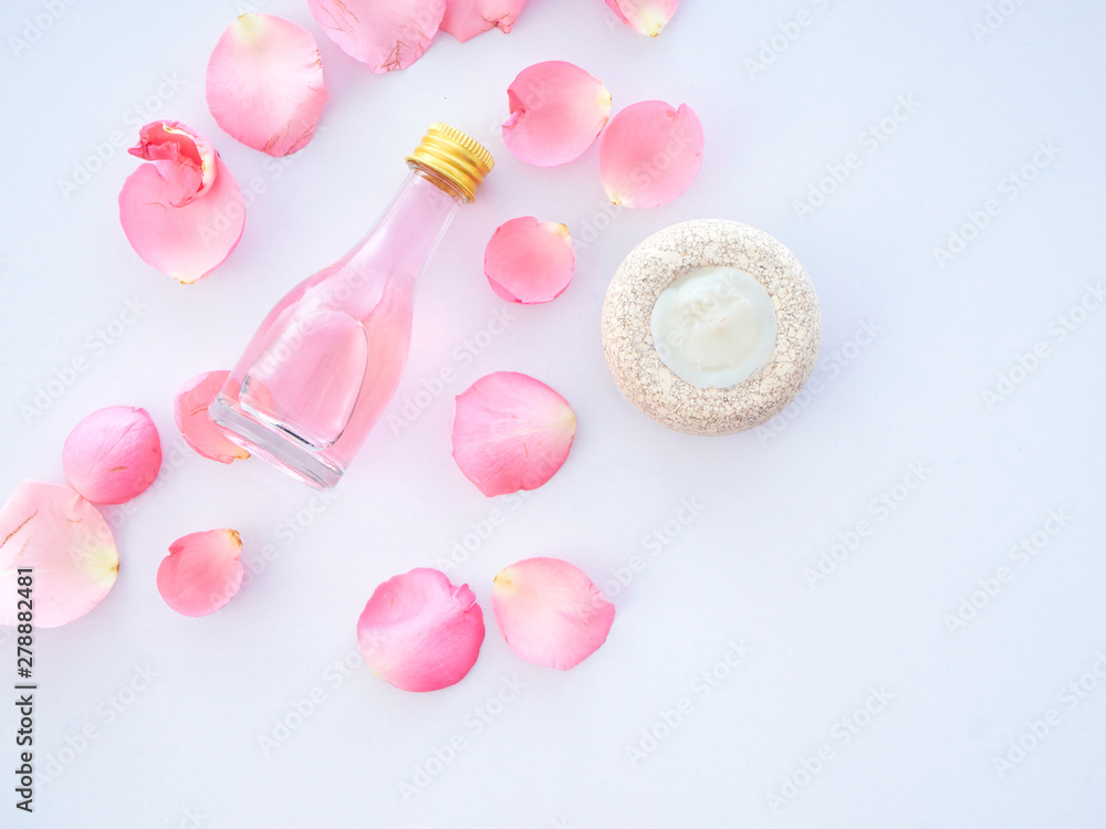 Natural spa set of rose and Scented candle potpourri Natural spa set of rose and Scented candle potpourri
