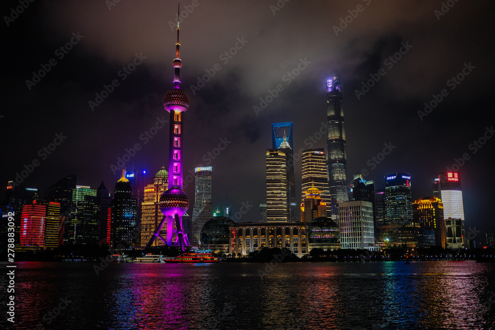 China travel, Shanghai night sightseeing