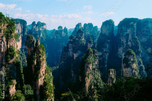 China travel, Wulingyuan, Zhangjiajie natural park, Avatar mountains © Sergio