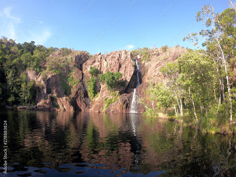 Wangi Falls in Litchfield National Park in the Northern Territory of Australia