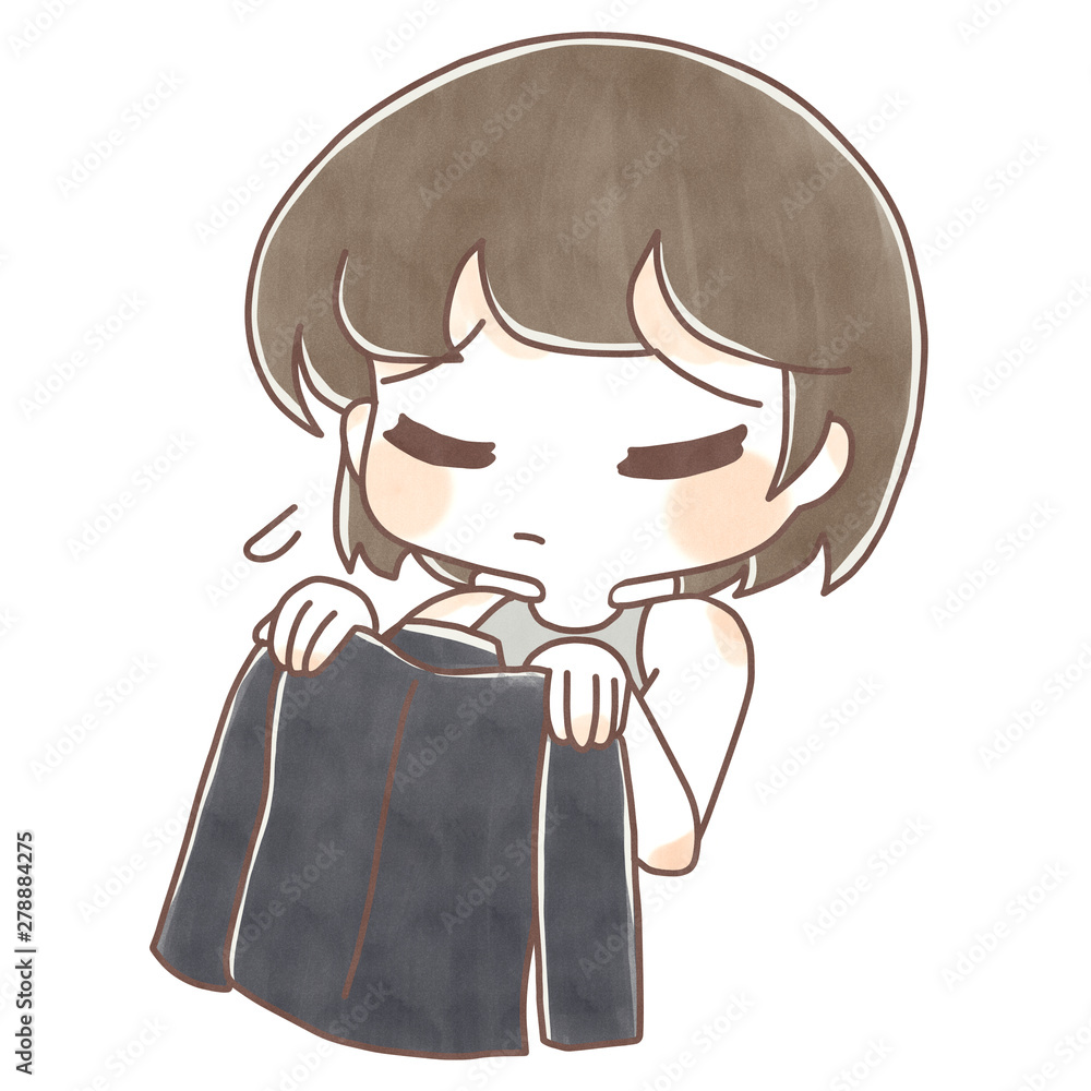 手描き風 制服を嫌がる学生2 Stock イラスト Adobe Stock 手描き風 制服を嫌がる学生2 Stock イラスト Adobe Stock