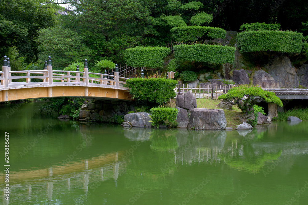 Japanese garden in Takamatsu, Shikoku Japanese garden in Takamatsu, Shikoku