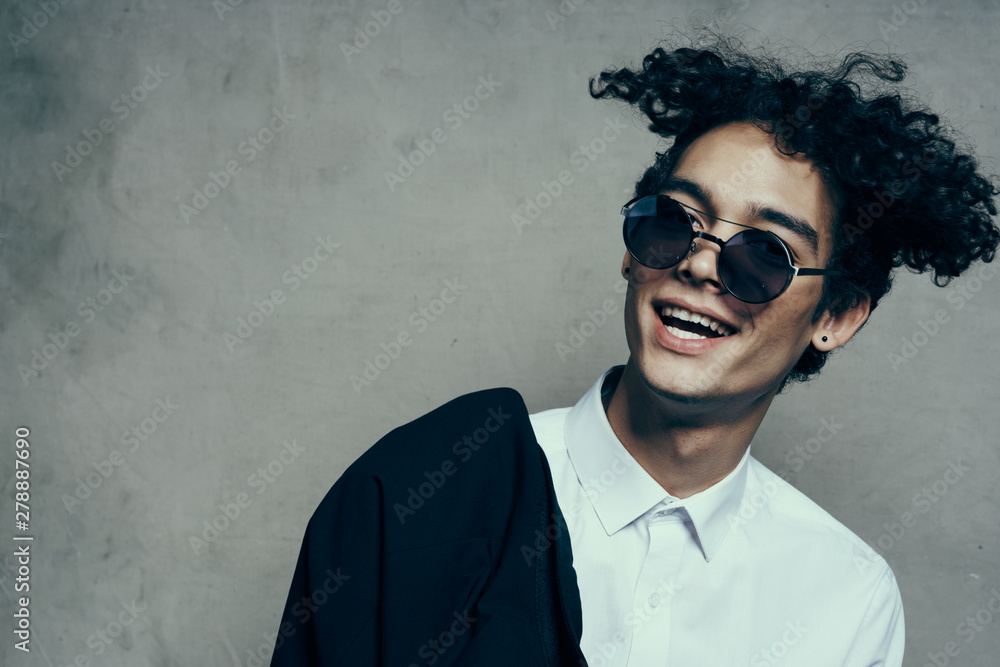 Fototapeta premium young man in sunglasses