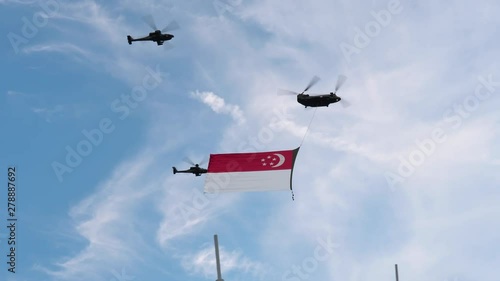 Fly pass for Singapore National Day celebrations