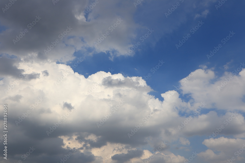 Blue Sky with white Cloud Blue Sky with white Cloud
