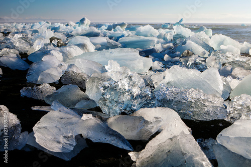 Ice formations at Jokulsarlon, Iceland