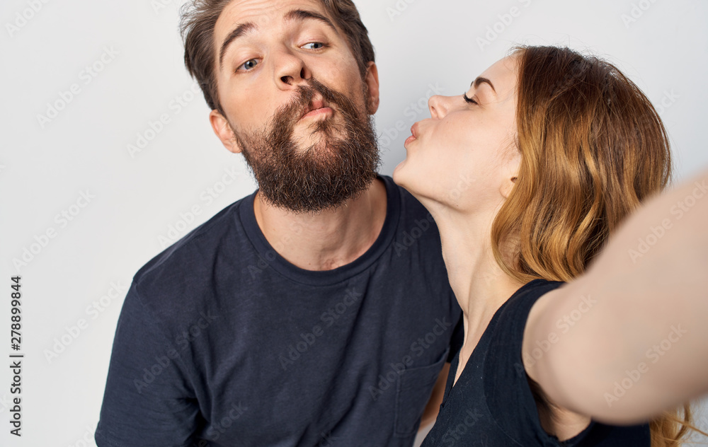 portrait of a young couple