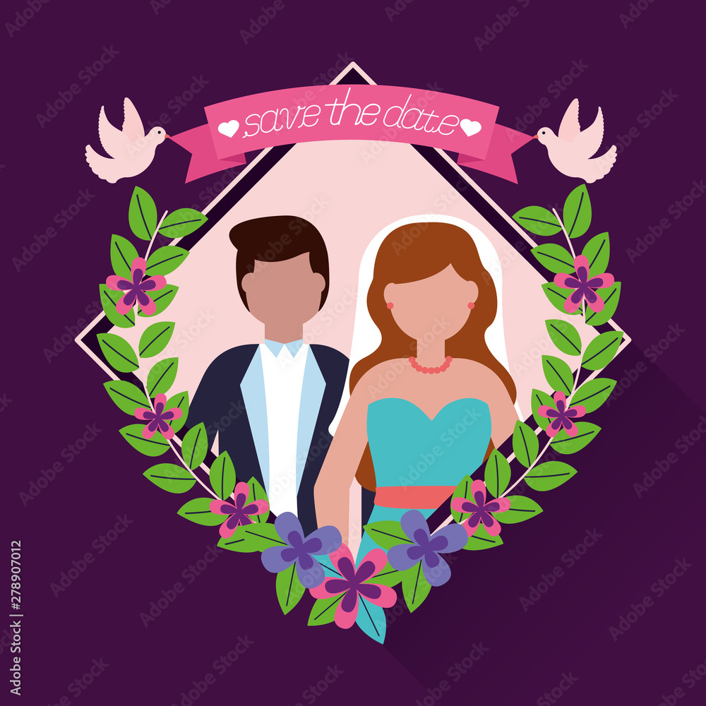 flat design wedding people image flat design wedding people image