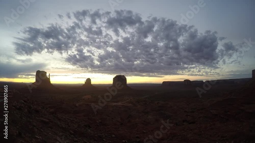 Sunrise at Monument Valley, Utah, USA