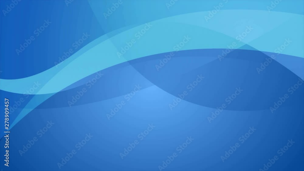 Abstract blue corporate elegant waves motion background. Seamless ...