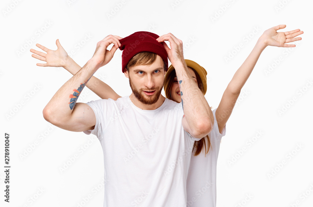 happy woman with arms raised happy woman with arms raised