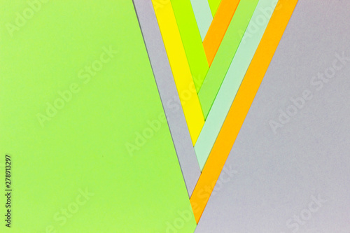 Bright unique colorful background consisting of different saturated colors. Palette of colors. Multicolor background from a paper of different colors. Geometric background of pastel tones.