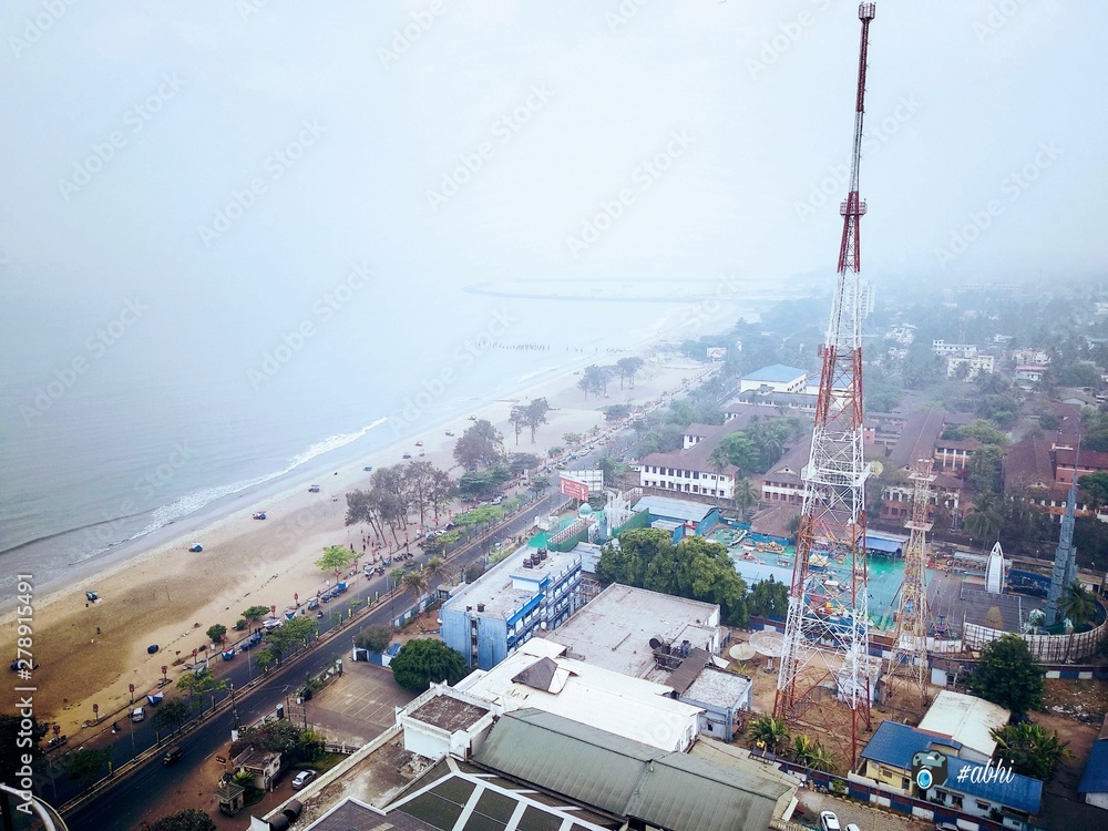 Naklejka premium Calicut beach
