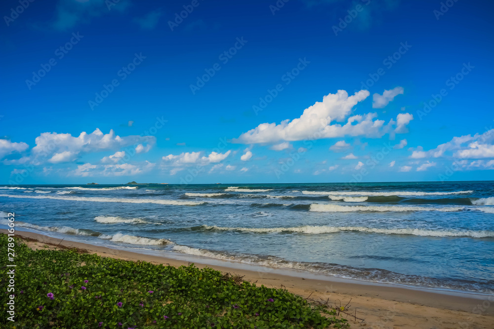 Beautiful beach side in Sri lanka