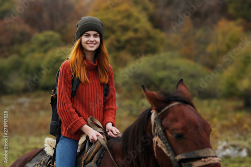 woman with horse