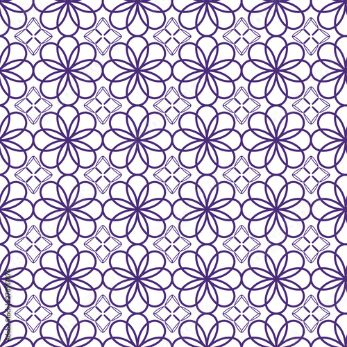 Floral Geometric Pattern