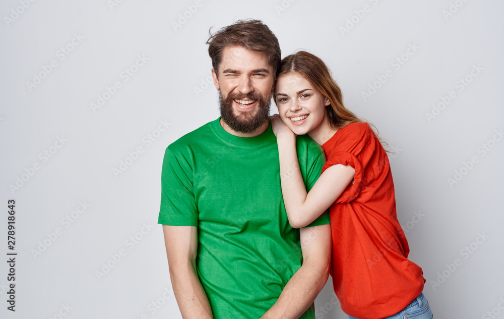 happy young couple happy young couple