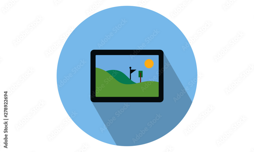 Photo / Gallery / Frame illustration for web and mobile Photo / Gallery / Frame illustration for web and mobile